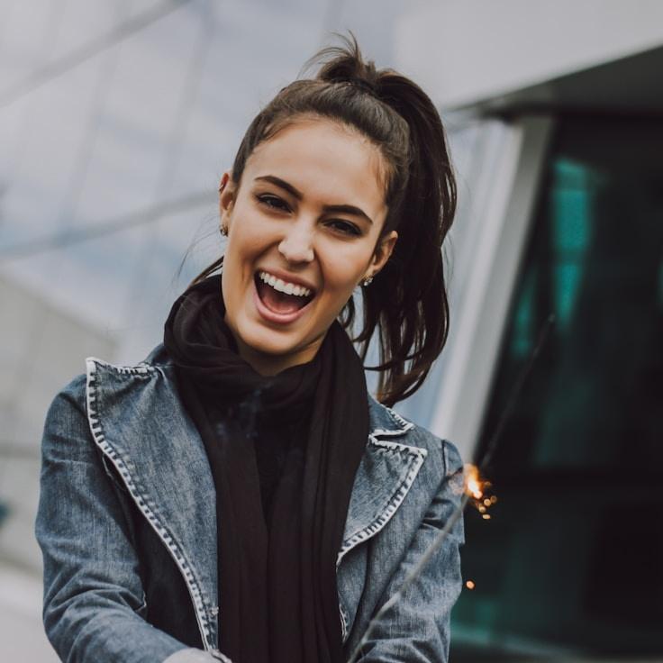 Riya Singh, Client Relations Director, discussing corporate gifting strategy with business clients